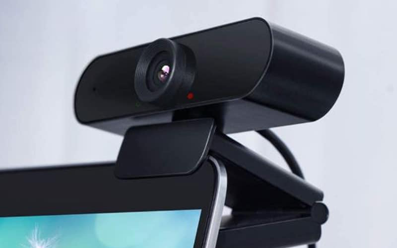 Le modèle de webcam pour la vidéoconférence